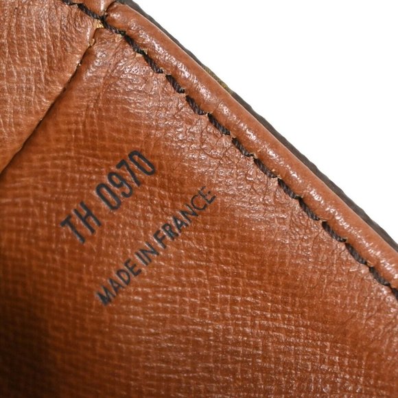 LOUIS VUITTON Chantilly MM Shoulder Bag Monogram Leather Brown M51233 30HB686 - Picture 2 of 16